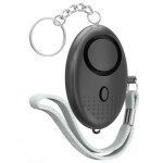 Alarme personnelle, anti agression porte - cl�s - 130db alarme de poche de s�curit� d'urgence avec lumi�re ...