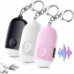 Alarmes personnelles pour femmes auto - dfense porte - cls scurit scurit police approuv 130db ...