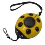 Alarme personnelle sac  main dfense 130 db - imitation cri humain aigu d'alerte de dtresse coccinelle ...