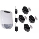 Ultra secure - alarme sans - fil autonome 100% extrieure 4 dtecteurs avec sirne solaire puissante ...