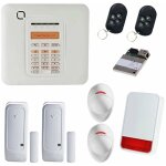 Alarme visonic powermaster kit base double + sir�ne ext�rieur ip - alu