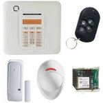 Alarme visonic powermaster kit base gsm - blanc