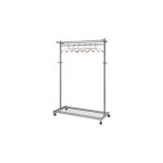 Alba - vestiaire mobile alliant mtal et bois