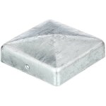 843076 capuchon pour poteau en bois, galvanisé à chaud, 90 x 90 mm, set de 10 pièces - alberts 843076 capuchon pour poteau en bois, galvanisé à chaud, 90 x 90 mm, set de 10 pièces - alberts