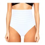 Alberte slip avec guarina panciera addominal contenitive en cotone 6077 xxl blanc