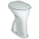 Laufen - albonova wc au sol, rinceur plat, sortie verticale, avec