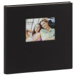 Album photos  feuillets adhsifs pour 240 photos 10x15 cm ou 180 photos 11, 5x15 cm - noir - l 33 x ...