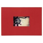 Album photo traditionnel studio rouge 60 pages 180 photos 10x15, 60 pages, dimensions totales : 232x342x26 ...