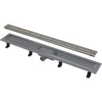 Alcaplast - alca caniveau de douche avec grille en acier 950 perforée (cpz18 - 950m ) Alcaplast - alca caniveau de douche avec grille en acier 950 perforée (cpz18 - 950m )