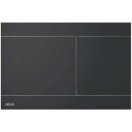 Alcaplast - alcadrain flat - plaque de déclenchement, noir mat fun - black Alcaplast - alcadrain flat - plaque de déclenchement, noir mat fun - black