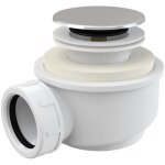 Alcadrain - siphons de baignoire - kit de drainage pour plateaux, click - clack, chrome a476