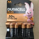 Alcaline: blister de 4 piles aa 1, 5v (lr06) duracell