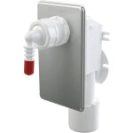 Alcaplast - alca siphon entonnoir dn40 et dn50 avec cache en acier inoxydable (aks7)