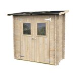 Abri de jardin en bois adossé hobby 1. 34m² alce Abri de jardin en bois adossé hobby 1. 34m² alce