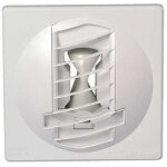 Aldes - bouche d'extraction autor�glable - bap color standard fixe 45 m� / h - � 125 mm - blanc - 11019132 ...