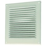 Grille  auvent 250 x 250 mm avec gam blanc aldes 11001014