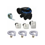 Kit complet gaines et vmc aldes easyhome hygro classic Kit complet gaines et vmc aldes easyhome hygro classic