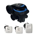 Aldes - kit vmc simple flux hygror�glable easyhome hygro premium mw piles - 11033034