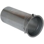 Manchette tole vmc pour bouche bap �125