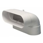 Raccord vmc pvc mixte - 80 - 40x100 oblong