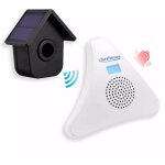 Alerte de passage 600m sans fil - détecteur de mouvements autonome (solaire) + carillon tr (da600 + ) ... Alerte de passage 600m sans fil - détecteur de mouvements autonome (solaire) + carillon tr (da600 + ) ...