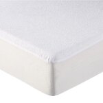 Alèse, protège matelas imperméable et respirant - coton et tpu - 40 x 80 cm - blanc monsieur bébé Alèse, protège matelas imperméable et respirant - coton et tpu - 40 x 80 cm - blanc monsieur bébé