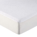 Monsieur bb - alse, protge matelas impermable et respirant - coton et tpu - 60 x 120 cm - blanc