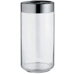 Alessi julieta lc10 - jar de kitchen de design airtight, body de glass with lid de stainless steel 18 ... Alessi julieta lc10 - jar de kitchen de design airtight, body de glass with lid de stainless steel 18 ...
