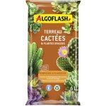 Terreau cactes et plantes grasses 6l algoflash