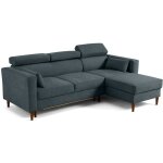 Bestmobilier - alicante - canap� d'angle r�versible convertible avec t�ti�res - coffre - 4 places - en ...