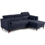 Bestmobilier - alicante - canap� d'angle r�versible convertible avec t�ti�res - coffre - 4 places - en ...