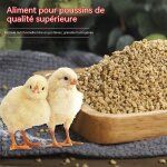 Aliment pour poussins - alimentation adapt�e � chaque �tape de leur d�veloppement - convient aux poussins ...