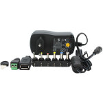 Alimentation universel sortie 3 - 12vdc 12w 1000ma 8 connecteurs pce1000 - uni