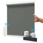 Stores enrouleur occultant lectriques rechargeable, store occultant avec moteur & tlcommande, avec ...