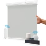 Stores enrouleur occultant lectriques rechargeable, store occultant avec moteur & tlcommande, avec ...