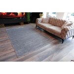 Allotapis - tapis moderne à courtes mèches effet brillant justine gris foncé 200x290 Allotapis - tapis moderne à courtes mèches effet brillant justine gris foncé 200x290