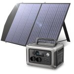 Allpowers - g�n�rateur solaire r600, 299wh lifepo4, 2 x 600 w (pointe 1200 w) ac station d'alimentation ...