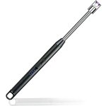 Allume bougie electrique, usb rechargeable briquet electrique briquet arc �lectronique avec flexible ...
