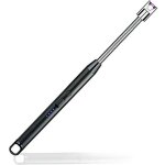 Allume bougie electrique, usb rechargeable briquet electrique briquet arc �lectronique avec flexible ...