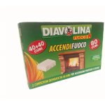 Allume - feu diavolina 80 facco cubes pratique et sr pour les chemines et les barbecues