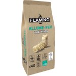Allume feu laine de bois x 40 flamino 878926