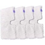 Almohadillas de limpieza de repuesto de microfibra para el hogar, 4 uds. , para fregonas de vapor shark ...