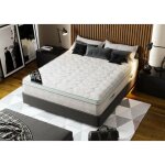 Kbedding ? matelas mousse 140x190 cm ? �paisseur 27 cm ? mousse m�moire de forme aloe vera ? tissu stretch ...