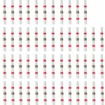 Alovez - 50pcs cosses electriques souder gaine thermor�tractable terminaux cuivre electrique, fil c�ble ...