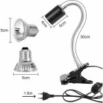 Kit lampe chauffante tortue lampe chauffante reptile avec 2 uva uvb bu - alovez Kit lampe chauffante tortue lampe chauffante reptile avec 2 uva uvb bu - alovez