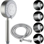 Alovez - pommeau de douche, acier inoxydable anti calcaire economiseur d'eau haute pression douchette, ...