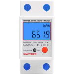 Alovez - sous compteur �lectrique monophas�, 80a max modulaire, simple tarif, affichage lcd.