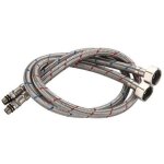 Alovez - tuyau de raccordement flexible robinet en acier inoxydable pour eau chaude et froide mitigeur ...