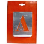 Alphabet pochoirs 100mm - uny