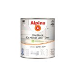 Alpina - laque blanche pour meubles et portes 2 l extra mate Alpina - laque blanche pour meubles et portes 2 l extra mate